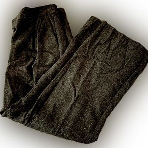 Wide Leg Black Speckled Frank and Oak Dress Pants Size 12